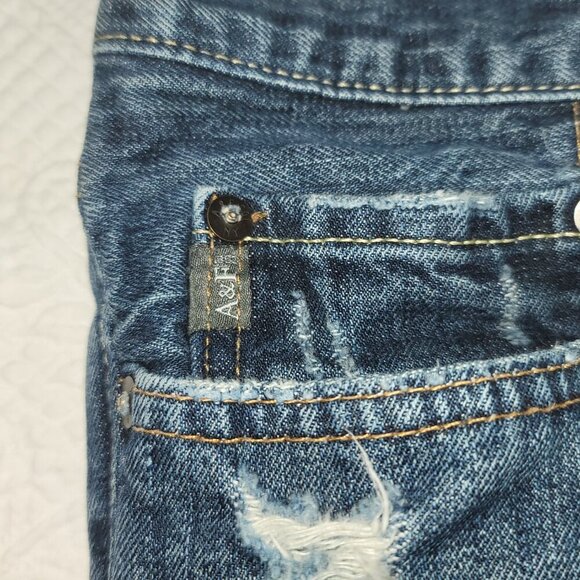 60. Abercrombie Jeans Blue Sz 31X32 - Picture 7 of 10